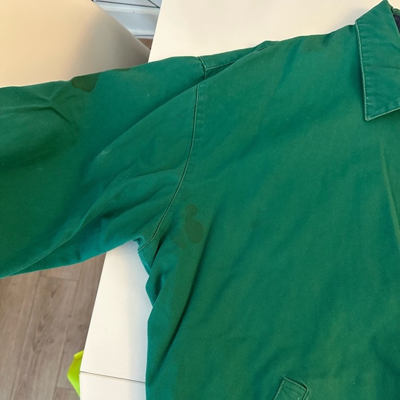 Early 2000s Hunts Club Green Cargo Jacket - Picture 2 of 3